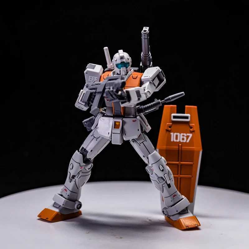 GTO Morocco GK RGM-79 HG 1/144 Repair Double Cannon Advanced Edition Assembly Model Action Picture Decoration Toy Gift W250103