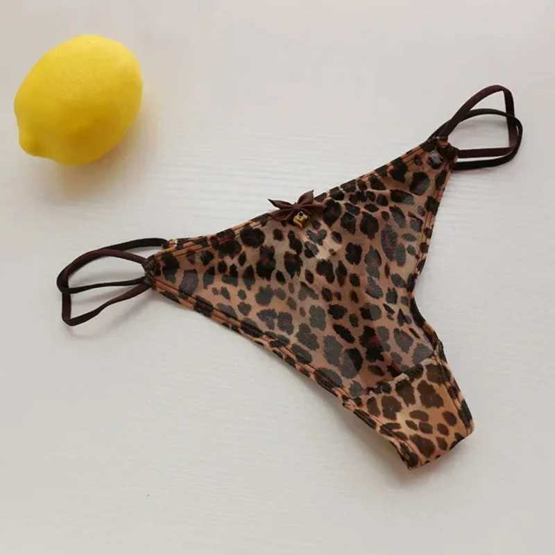 2024 New Sexy Underwear Transparent Low Waist Animal Seamless Underwear Womens Cute Girl Womens Mesh Underwear W250103