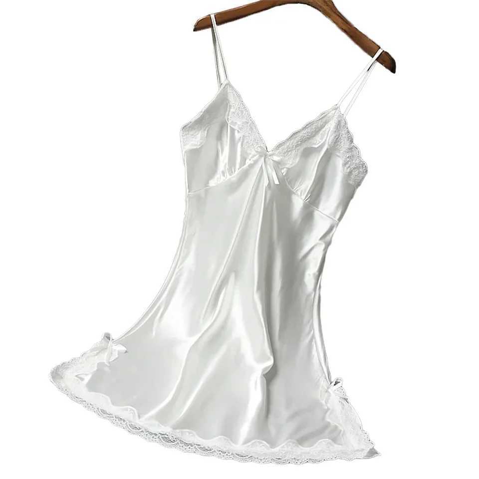 Womens wrapped dress womens sleepwear breathable lace lightweight underwear sleeveless fashionable sleepwear W250103