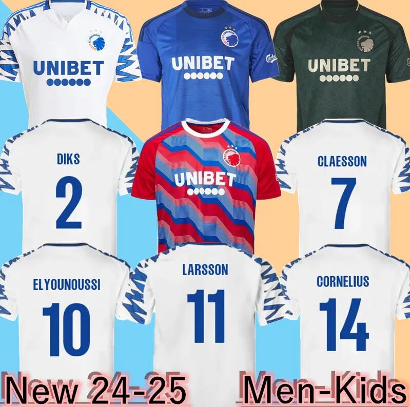 24 25 Copenhagen soccer jerseys 2024 2025 Special Edition Gold GONCAES CORNELIUS CLAESSON BARDGHJI AMOO CLEM HARALDSSON LERAGER men kids football shirts