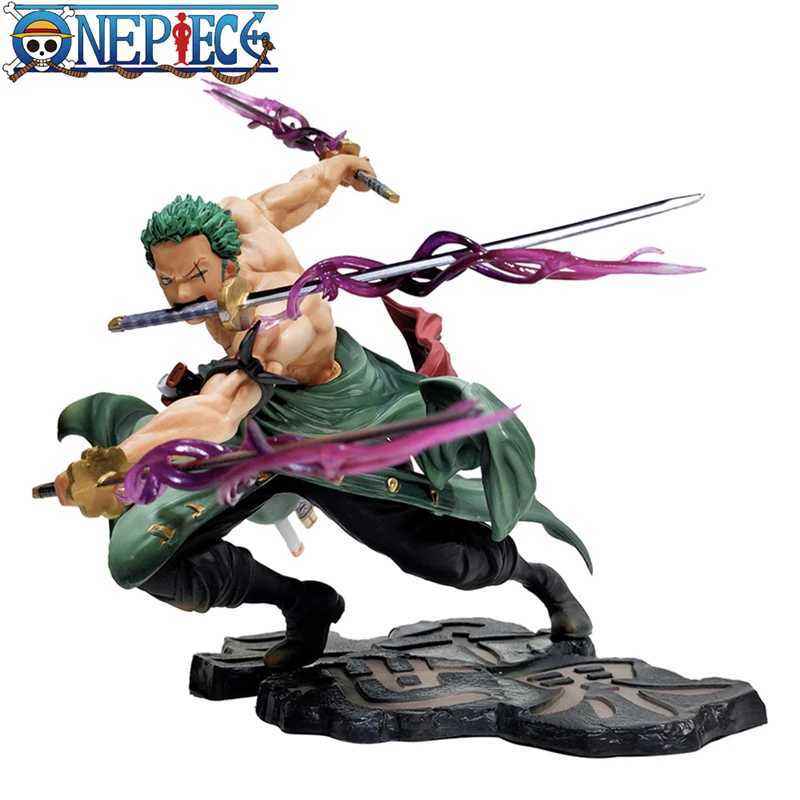 One Piece 10CM Figure Toys Anime GK Roronoa Zoro Three-blade Sa-maximum PVC Action Collection Figurine Model Dolls Gifts KidsXJ250103