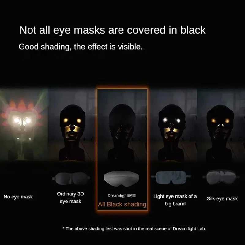 For Xiaomi Dreamlight Shading Eye Mask 2S Generation Full Relaxing Sleeping Mask Block Out Light PortableXJ250103