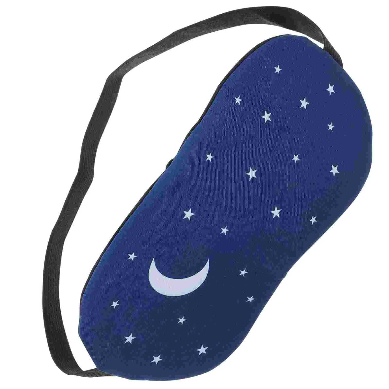 Cotton and Linen Eye Sleeping Mask Blinder Patch Adjustable Strap Eyeshade with Cold/Hot Gel for Puffy EyeXJ250103