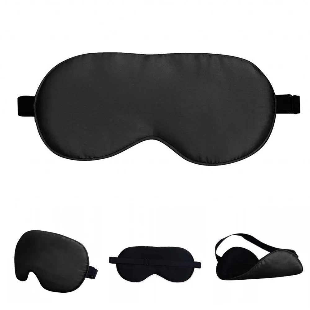 Beauty Sleep Eye Mask 100% Natural Silk 19 Mulberry Sleeping Eye Patch with Adjustable Strap Light Eye Shade Cover BlindfoldXJ250103