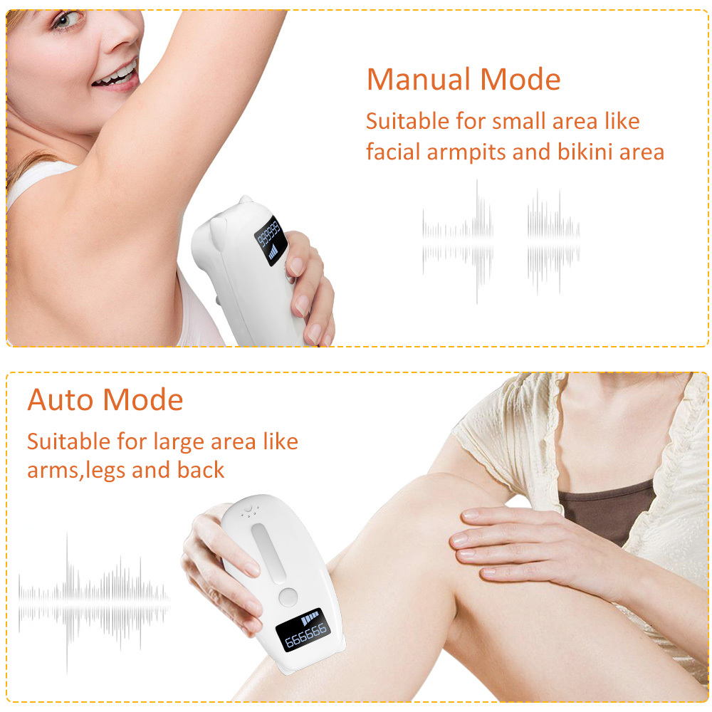 IPL Laser Epilator For Women Home Use Permanent Removal Electric Painless Threading Whole Body Hair Remover Depilatory