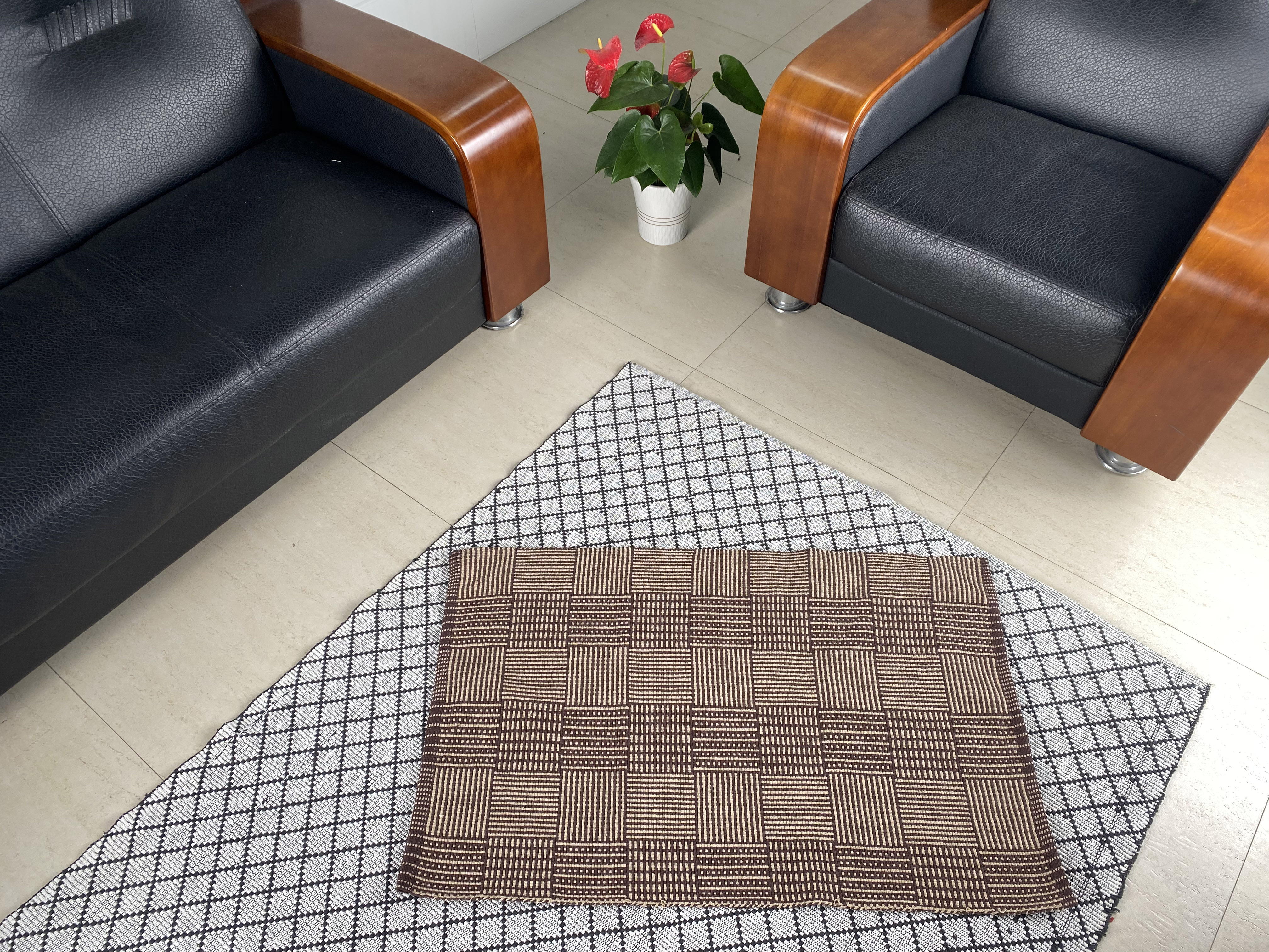 Brightly Colored Cotton Rugs Featuring Strong Weave for Long-Lasting Use