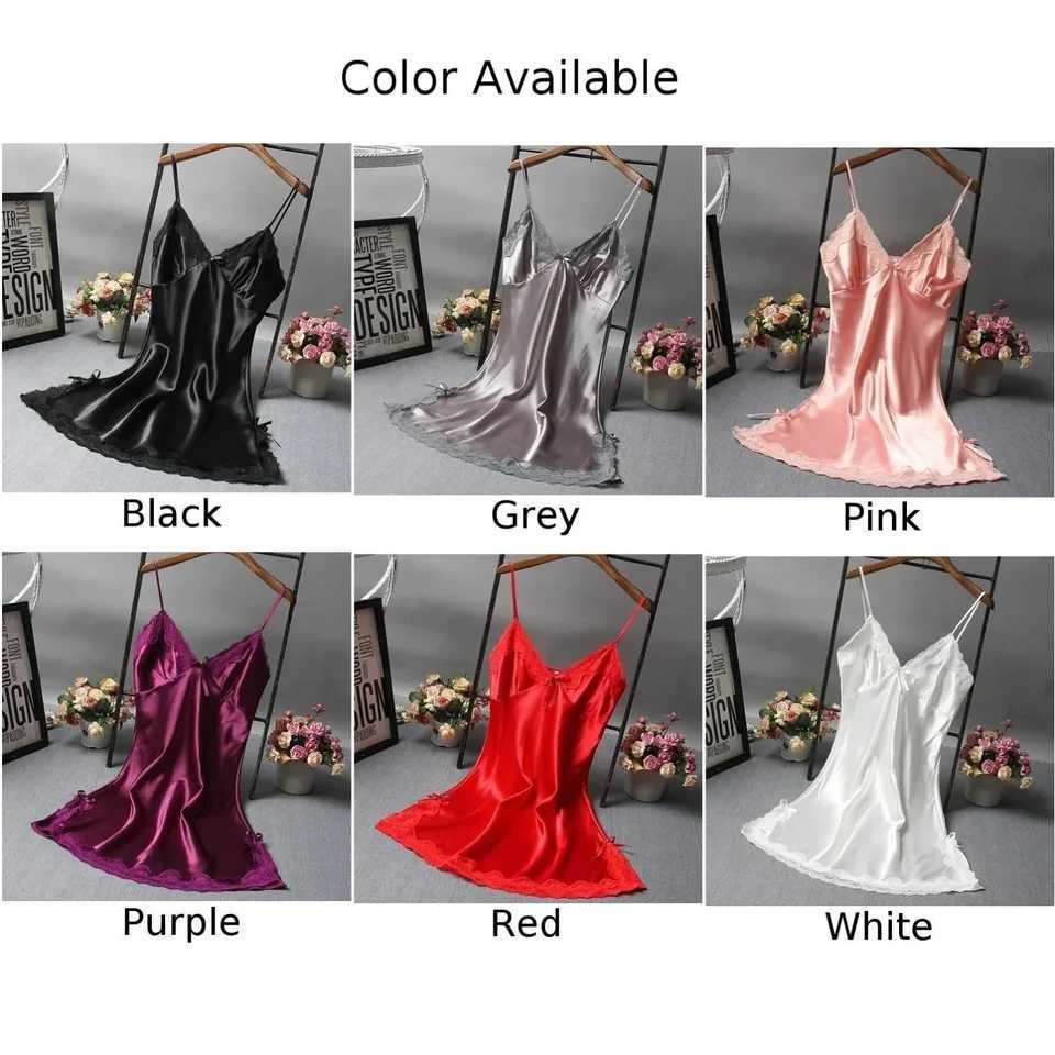 Womens wrapped dress womens sleepwear breathable lace lightweight underwear sleeveless fashionable sleepwear W250103