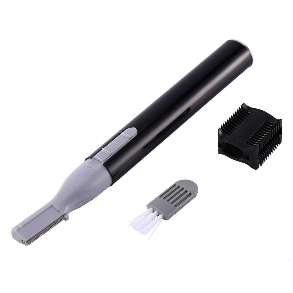 Portable Electric Face Eyebrow Hair Body Blade Razor Shaver Remover Trimmer Beauty Black 241226