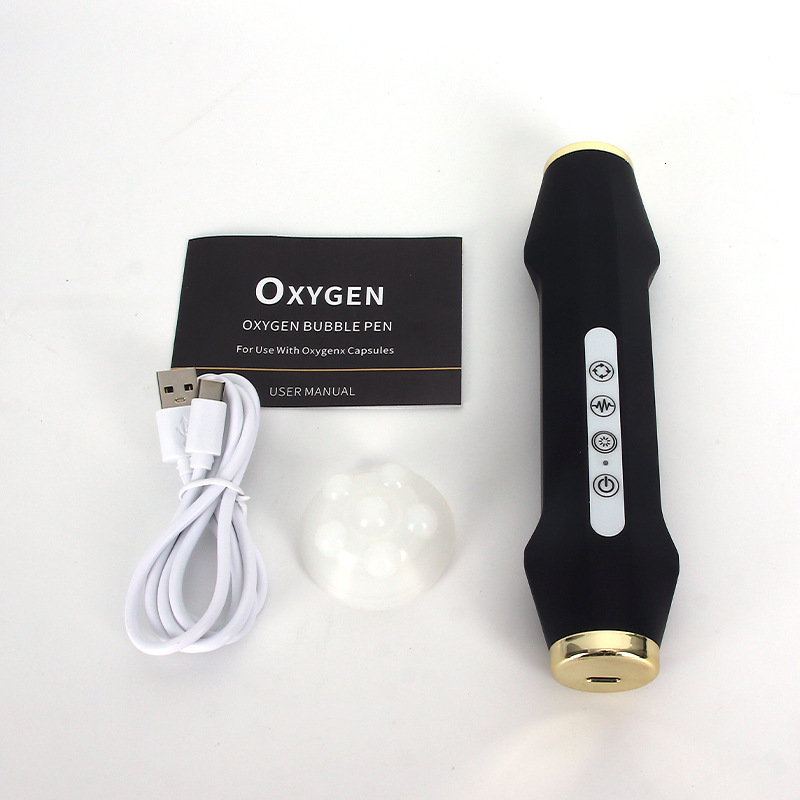 Popular CO2 Oxygen Bubble Kit Glam Detox Pods Serum Care Skin Firming Whitening Portable hine Face Beauty Device