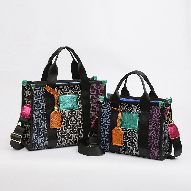 London Canvas Tote Bag: hot Large Capacity, Women's Shoulder Bag for Everyday Use