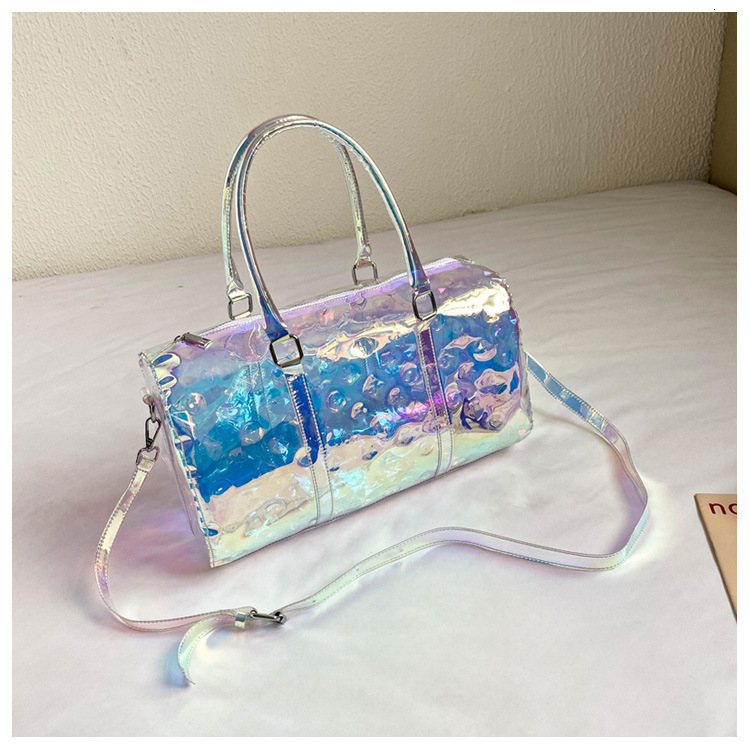 New Jelly Handbag with Large Capacity for Crossbody and Shoulder Use