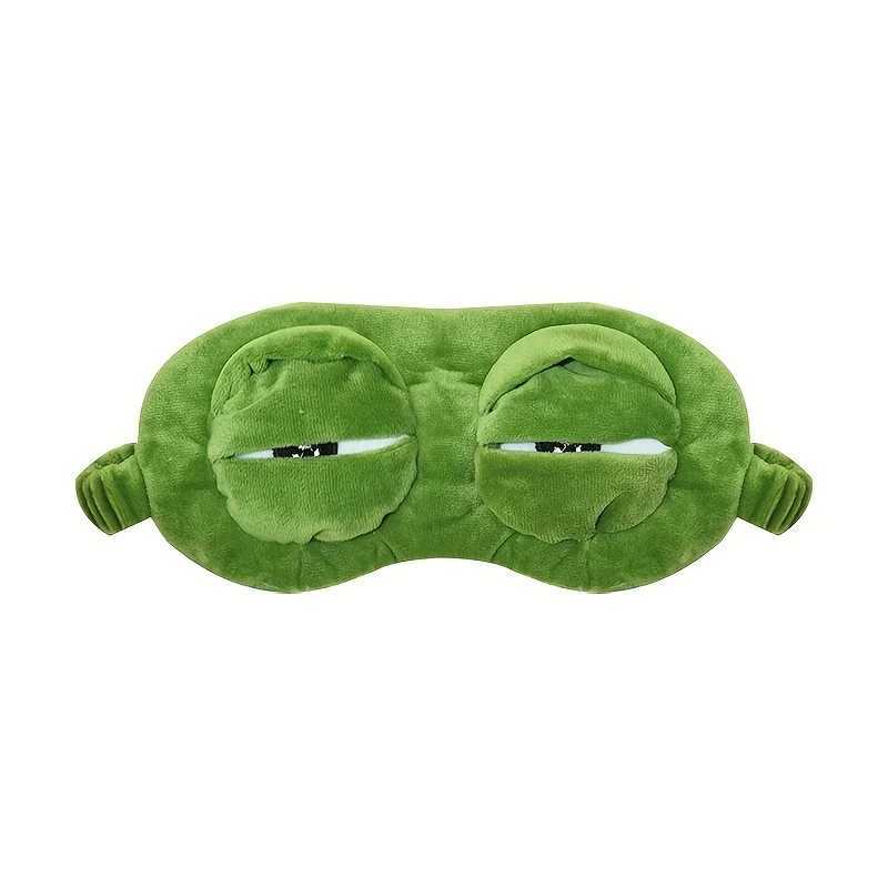 1 Item Cute Frog Sleep Eye Mask Eye Protection Shade Nap Cartoon Soft Comfortable Eye Mask TravelXJ250103