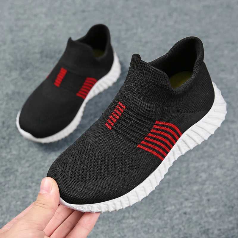Yishen childrens socks shoes childrens sports shoes breathable mesh sports shoes boys and girls school casual shoes Zapatillas baby shoes M250103