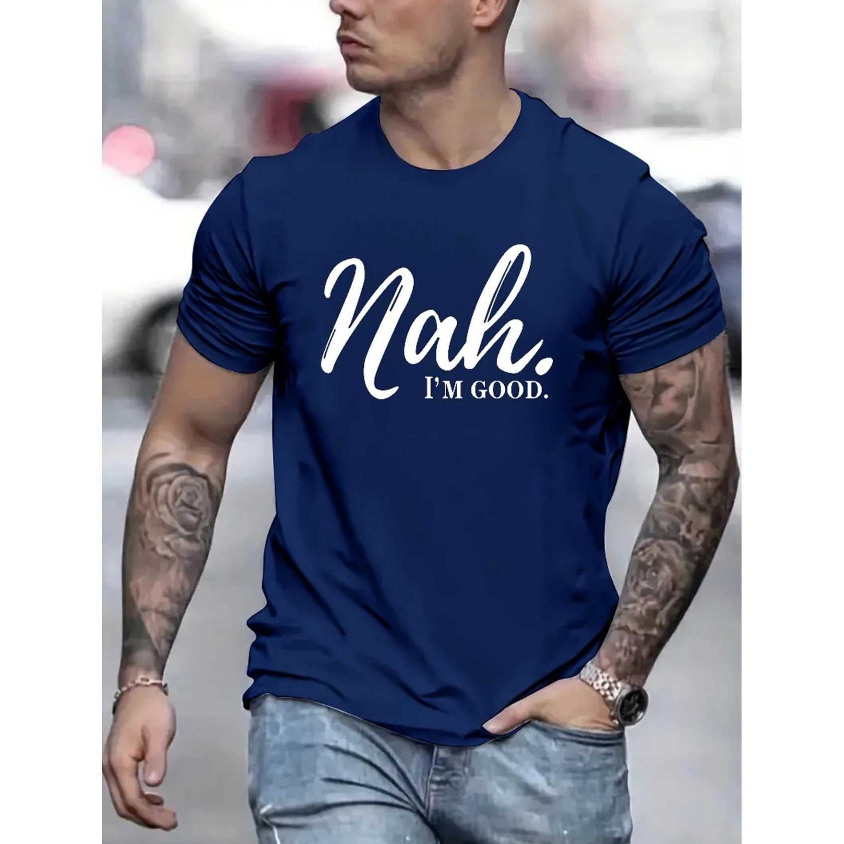 Fashion Mens T-Shirt Tops Breathable Quick-drying Fitness Workout Sports T-shirt Casual Streetwear Mens Short Sleeve ClothingXJ240102