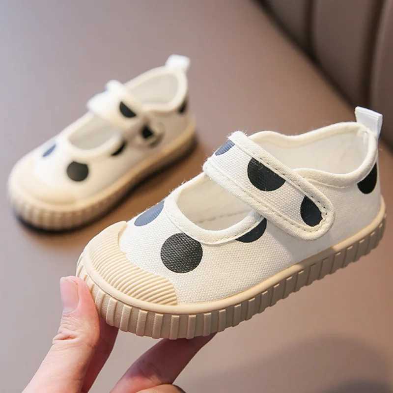 Autumn childrens casual shoes black and white breathable sports tennis princess canvas shoes childrens sports shoes CSH1134 M250103