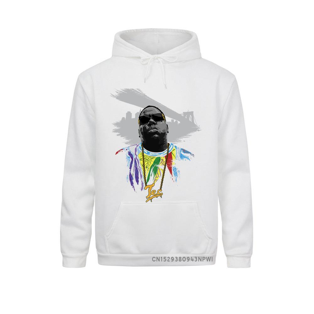Biggie Sweatshirt Men Print Hoodies Fashion Print Hoodies Male Pocket Coats High Street Vaporwave Fashion Men's Clothes