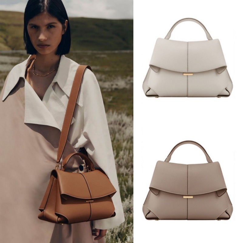 Cowhide Casual Series European And American Fashionable Leather Pleated Women's Niche Fashion Handbag Shoulder Crossbody Bag