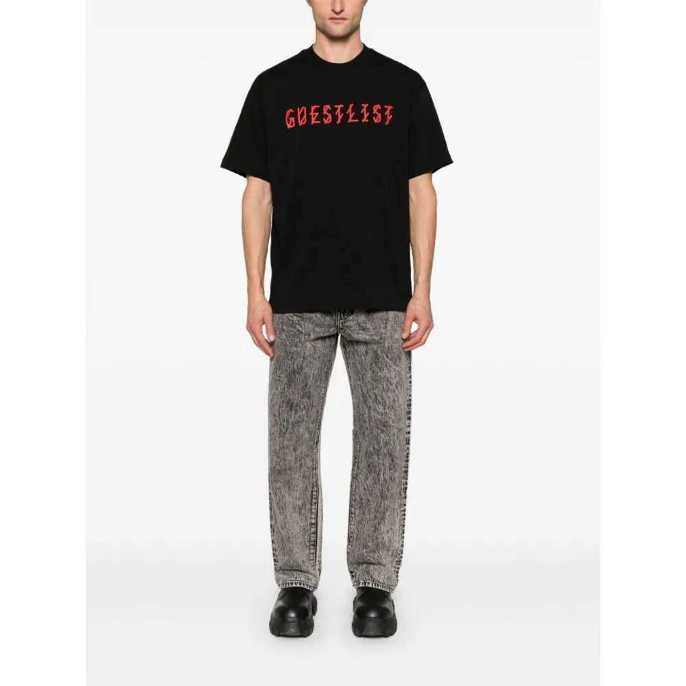 2024 44 LABEL GROUP Cotton T-shirt Mens Womens Hip Hop Letter Printed TShirt Quality Designer Brand Tee Tops StreetwearXJ240102