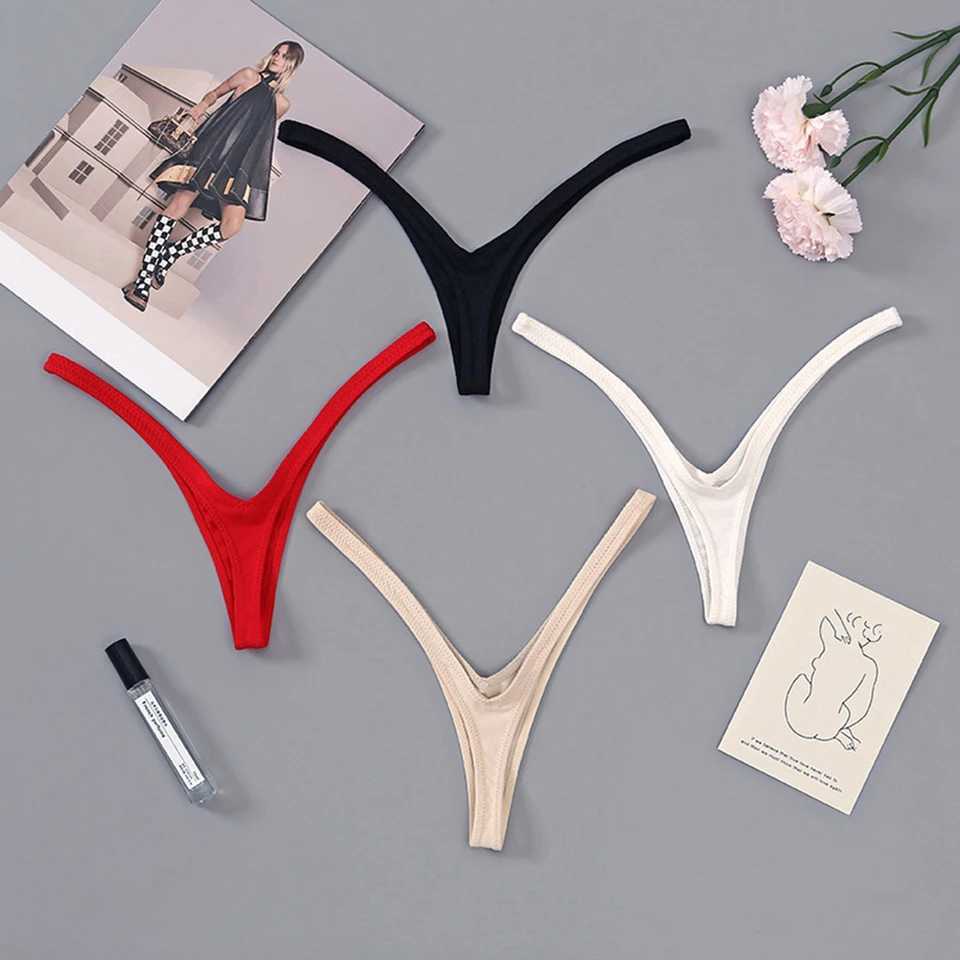 The innovative womens new cotton thong is equipped with a delicate deep V-shaped appearance suitable for all seasons W250103