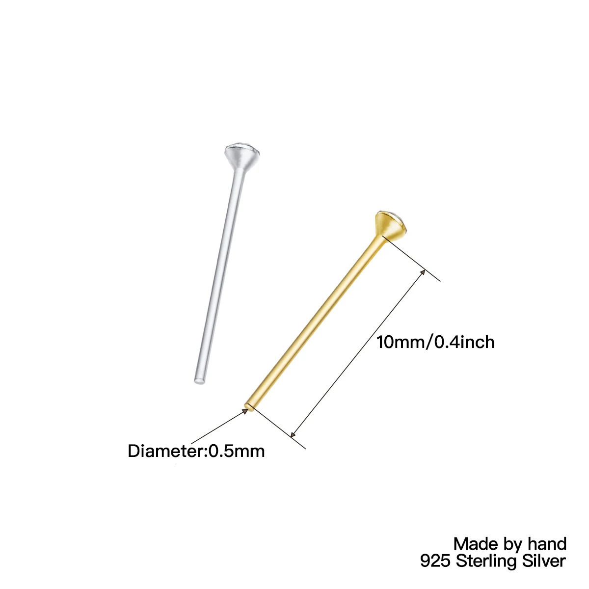 Tiny Mini Fashion Nose Studs Body Piercing Jewelry Pircing Nariz Percing Nez Del Cuerpo 250103