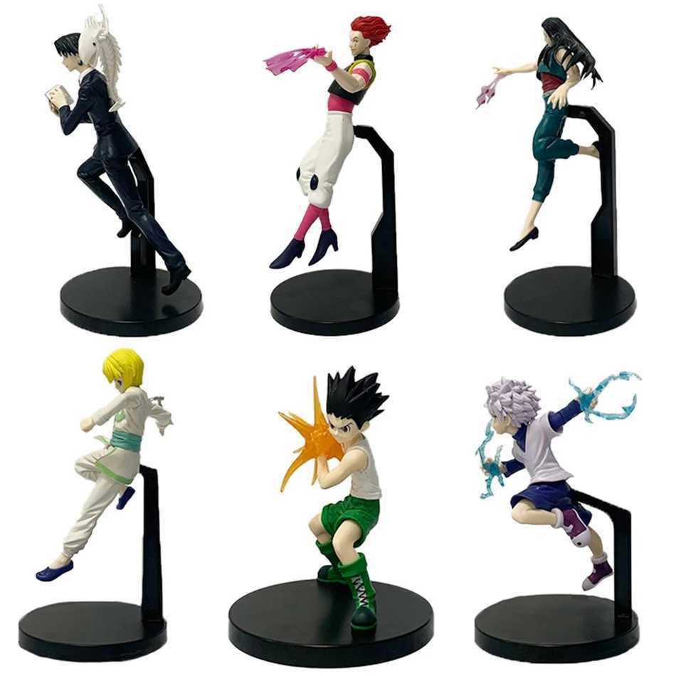 15-23cm Hunter x Hunter Chrollo Lucilfer Anime Figure Hisoka Action Figure Killua Zoldyck Kurapika Figurine Collectible Model TXJ250103