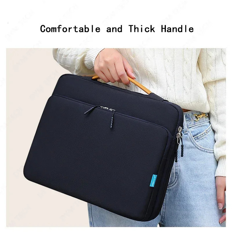 Laptop Bag Notebook Pouch 14 16.1 Inch SlEEve Cover Waterproof Shockproof Briefcase 250102