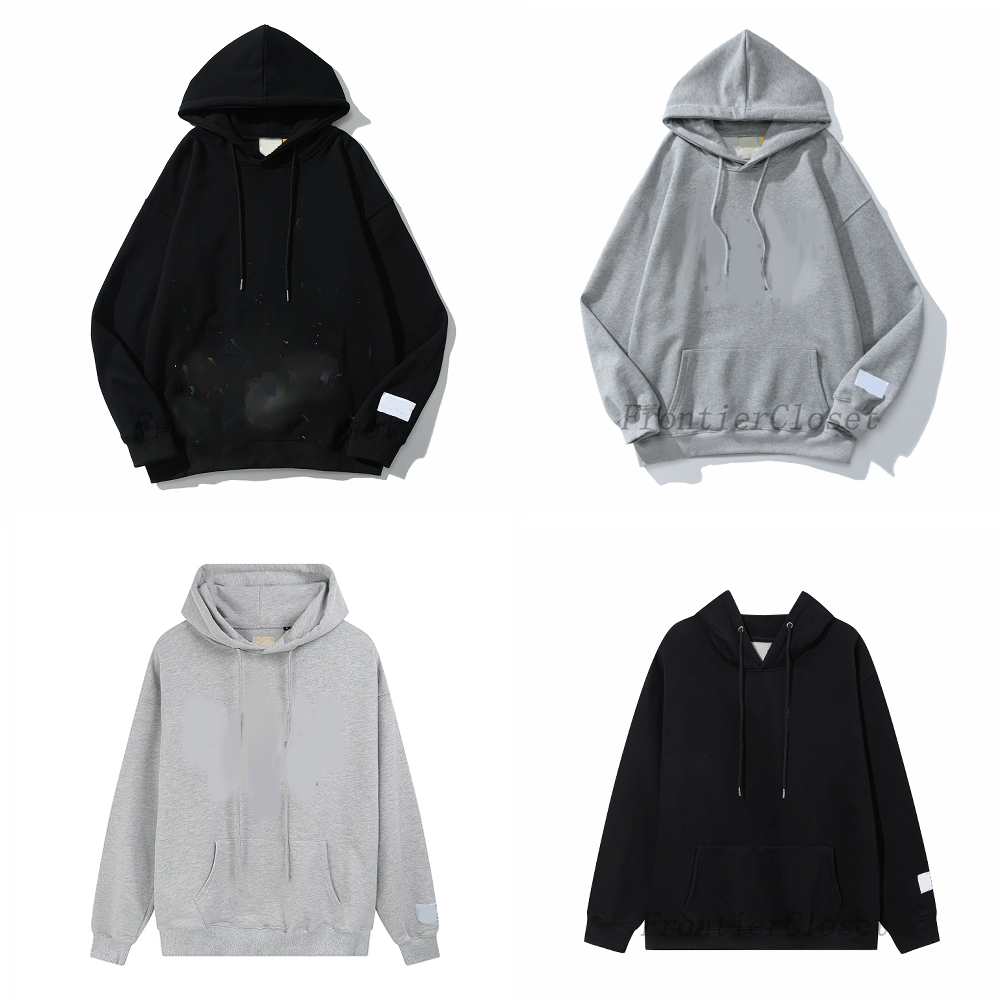 designer hoodies men male specific tops premium grade men's commuting attire laid back stylish loose fitting long sleeved garments printed shirts