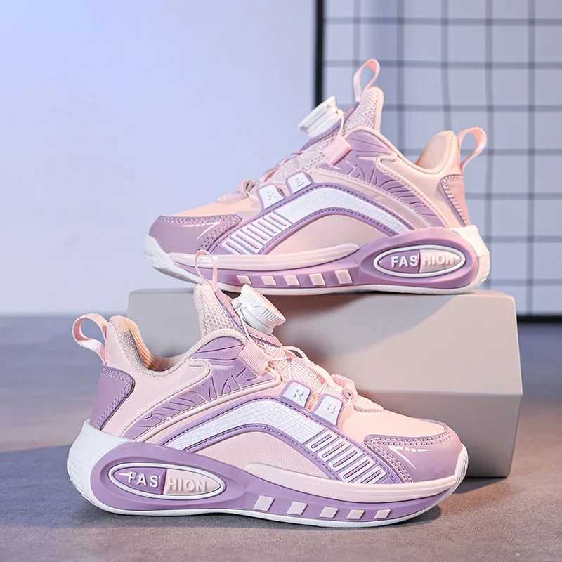 New childrens autumn sports shoes waterproof swimming button fashionable casual shoes for boys and girls lightweight running M250103
