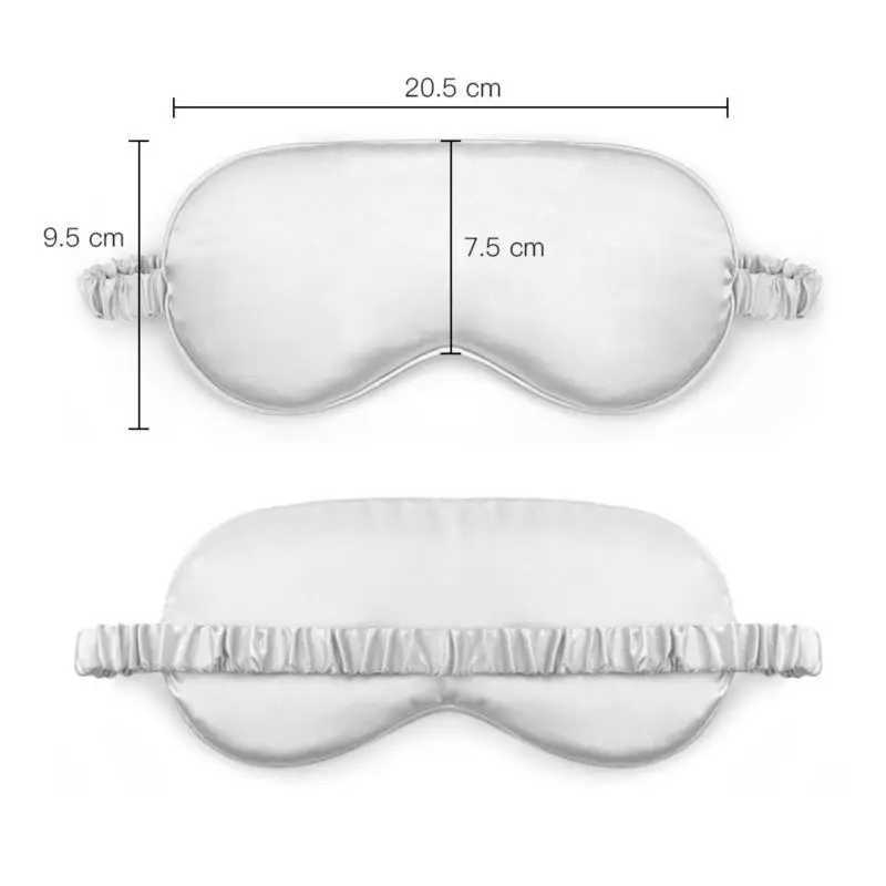 1Pc Eyeshade Sleeping Eye Mask Cover Eyepatch Solid Rest Relax Eye ShadeXJ250103