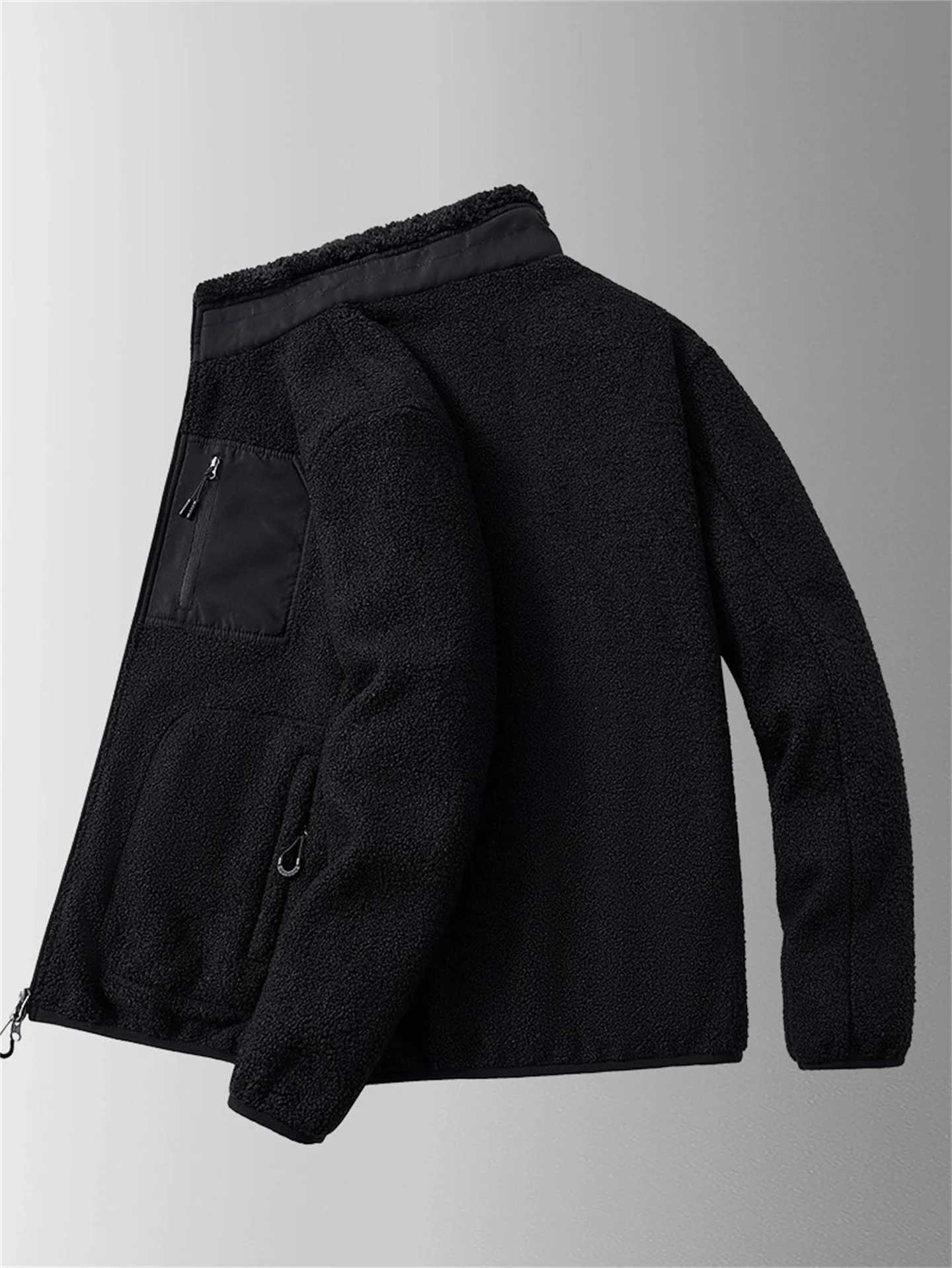 Autumn and Winter Mens Sheepskin Coat Large Teddy Wool Jacket Warm and Velvet Thick Jacket M250103