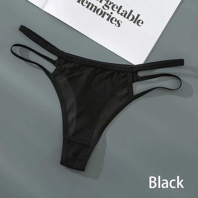 Thin mesh sexy lingerie womens cotton crotch hollow seamless underwear low waist underwear W250103