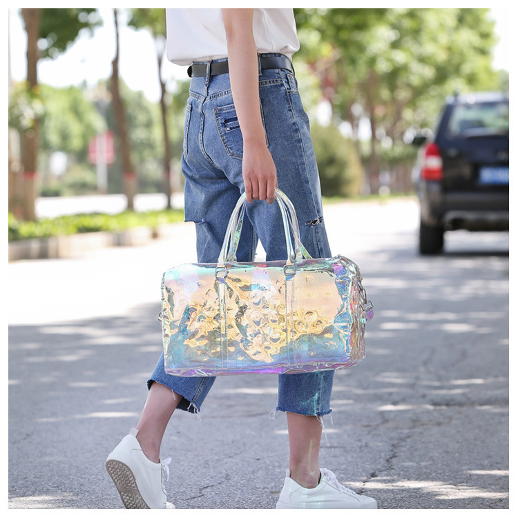 New Jelly Handbag with Large Capacity for Crossbody and Shoulder Use