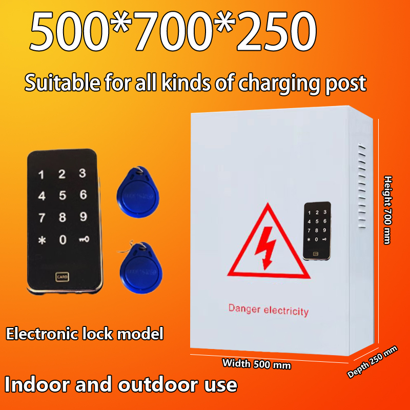 Thickened Outdoor Electrical Enclosure Box with Mounting Plate Weatherproof Anti-Rust and Anti-Corrosion