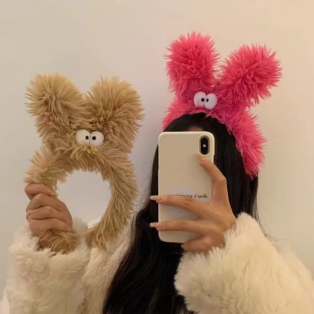 Face washing hair band female Korean fashion network red hair student sweet and cute makeup apply facial mask hair clip