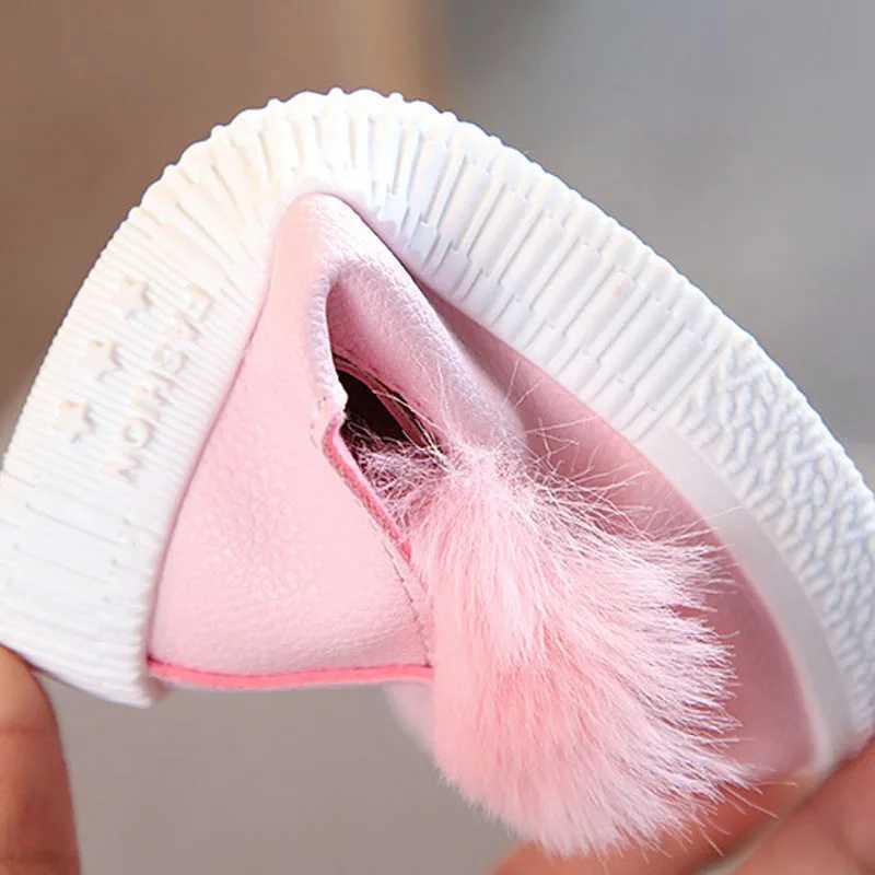 Childrens Shoes New Autumn Cute Rabbit Ears Baby Childrens Shoes Girl Princess Sports Casual Shoes Childrens Sports Shoes EU 21-30 M250103