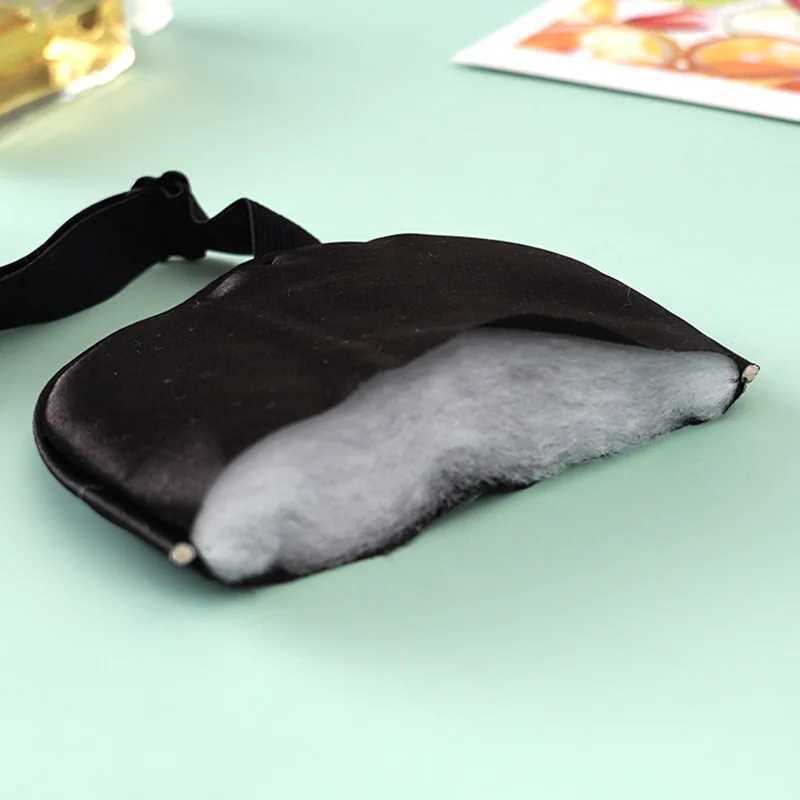 Sleep Mask Silk Eye Dream Night Mask Cover Soft Relax Eyes Bandage Sleeping Blindfold For Women Men Night Nap Heath Relaxed NapXJ250103