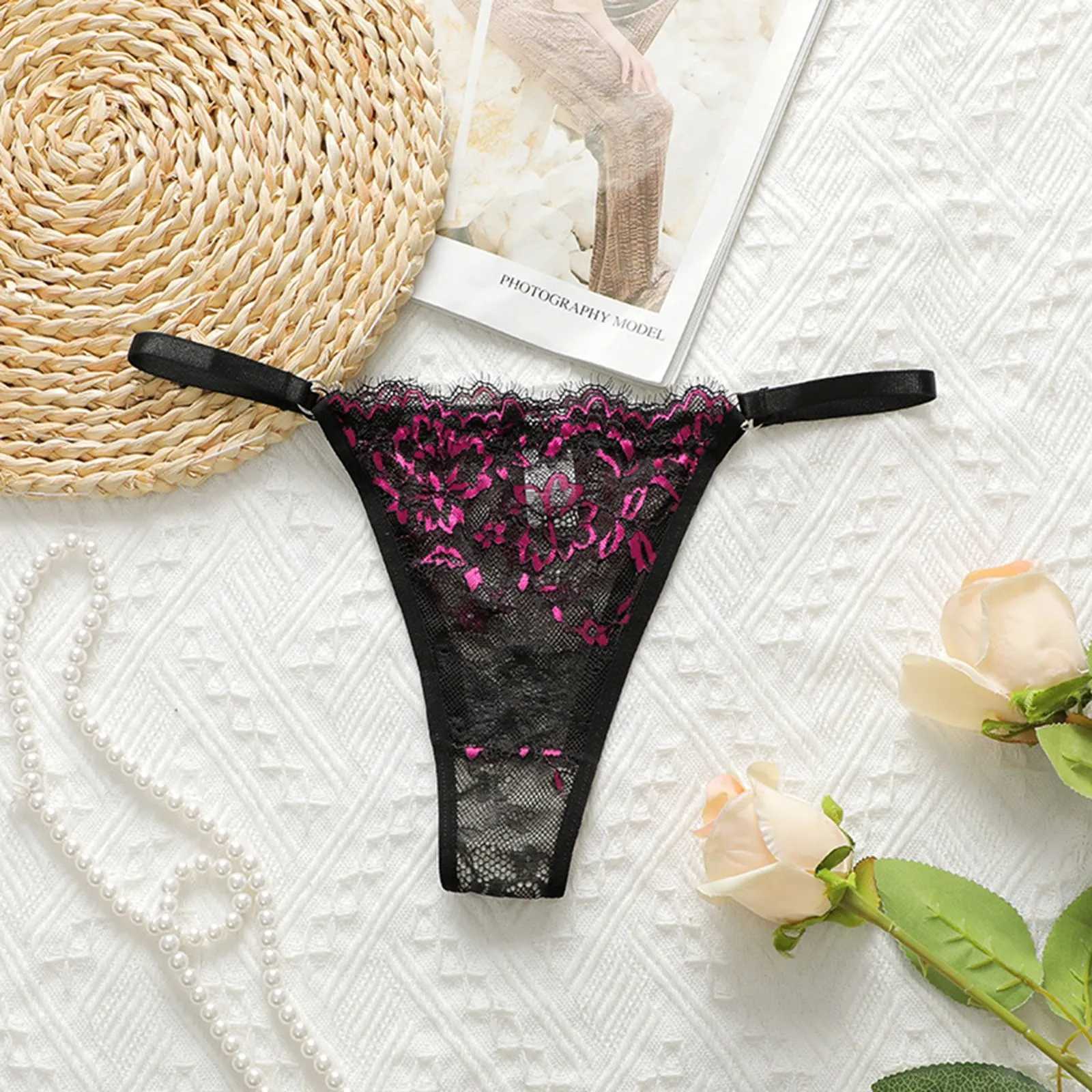 Lace underwear bag for women sexy womens underwear ultra-thin transparent lace underwear comfortable underwear for women bikini lace W250103