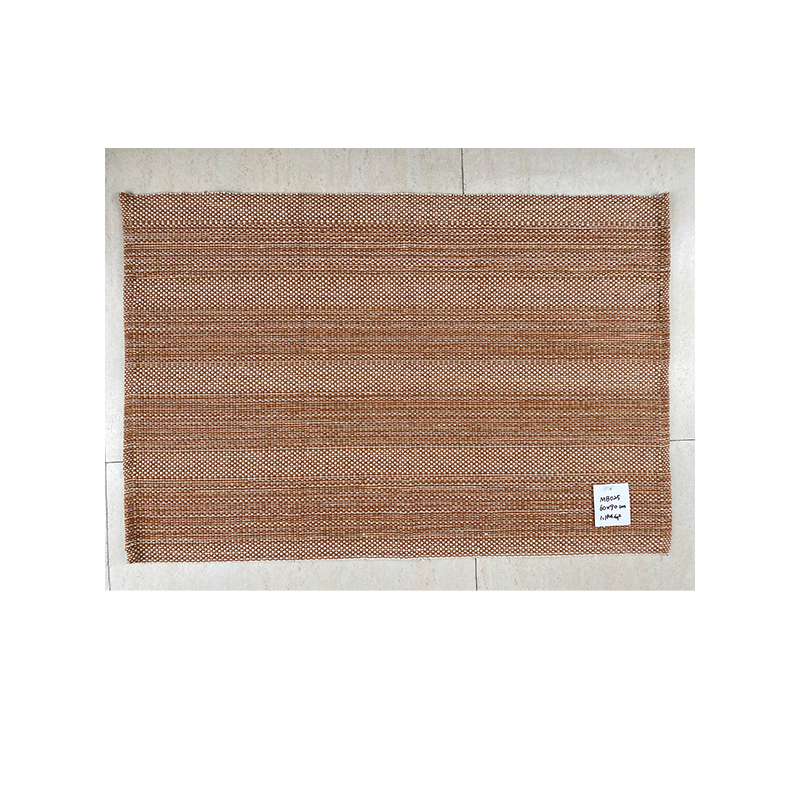 Sturdy Woven Textured Cotton Floor Covering Bright Color Options Available