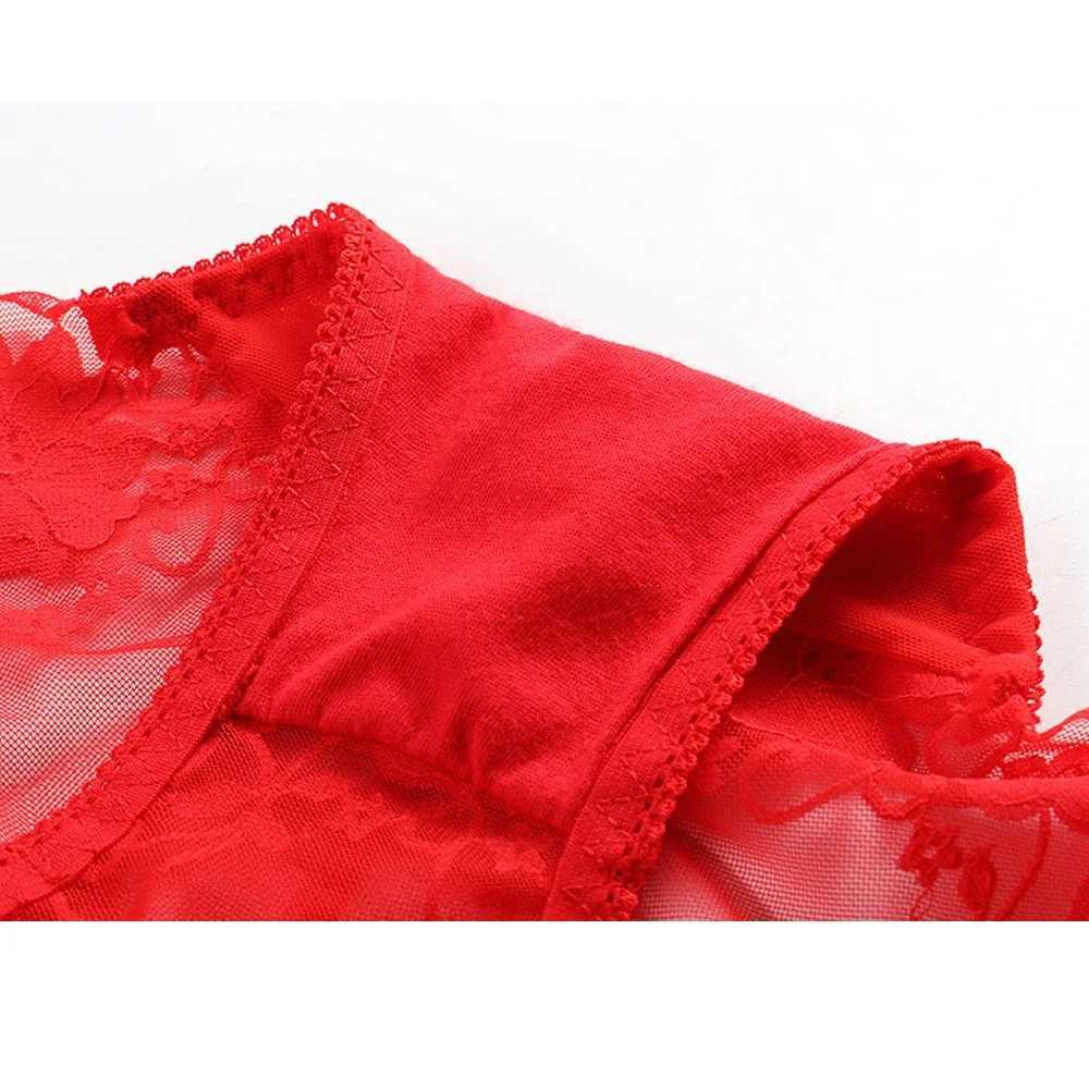 Plus Size Women Panties High Waist Sexy Underwear Fat Mother Lace Transparent Briefs Fashion Solid Seamless Underpants Fast SendXJ250103