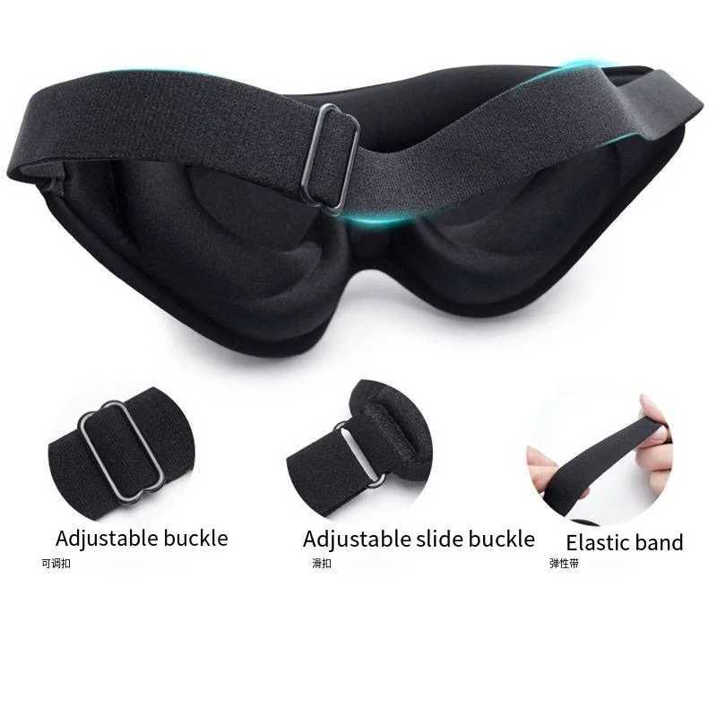 Eye Mask for Sleeping 3D Contoured Cup Blindfold Concave Molded Night Sleep Mask Block Out Light with Women MenXJ250103