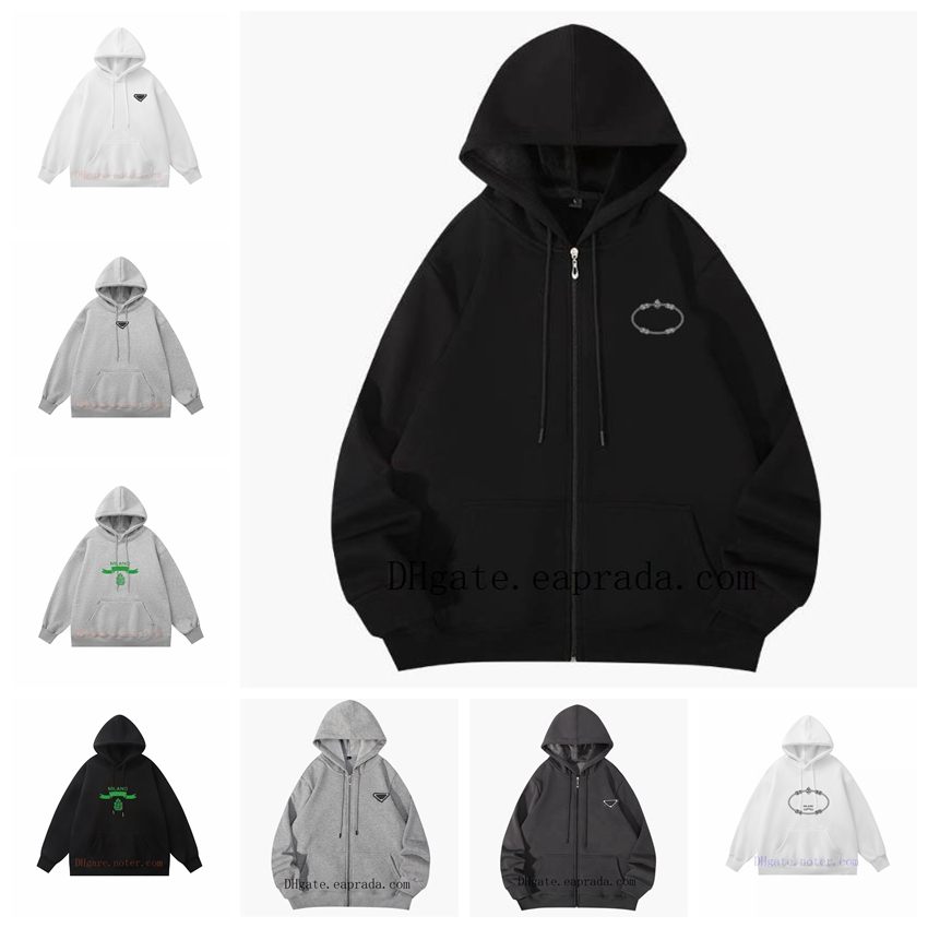 Designers mens hoodie fashion womens zipper hoodie autumn winter hooded pullover M L XL 2XL 3XL 4XL 5XL round neck long sleeve clothes sweatshirts jacket jumpers
