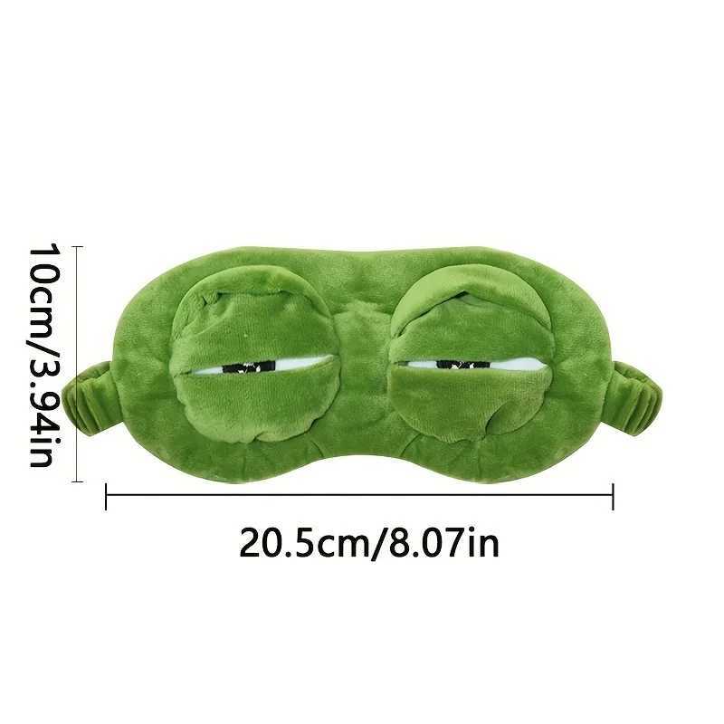 1 Item Cute Frog Sleep Eye Mask Eye Protection Shade Nap Cartoon Soft Comfortable Eye Mask TravelXJ250103