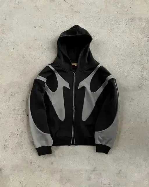 Men's Hoodies Sweatshirts Y2k Fall new fashion knit mask men hoodie Harajuku retro pullover jket Street hip hop fashion personality style sweatsh