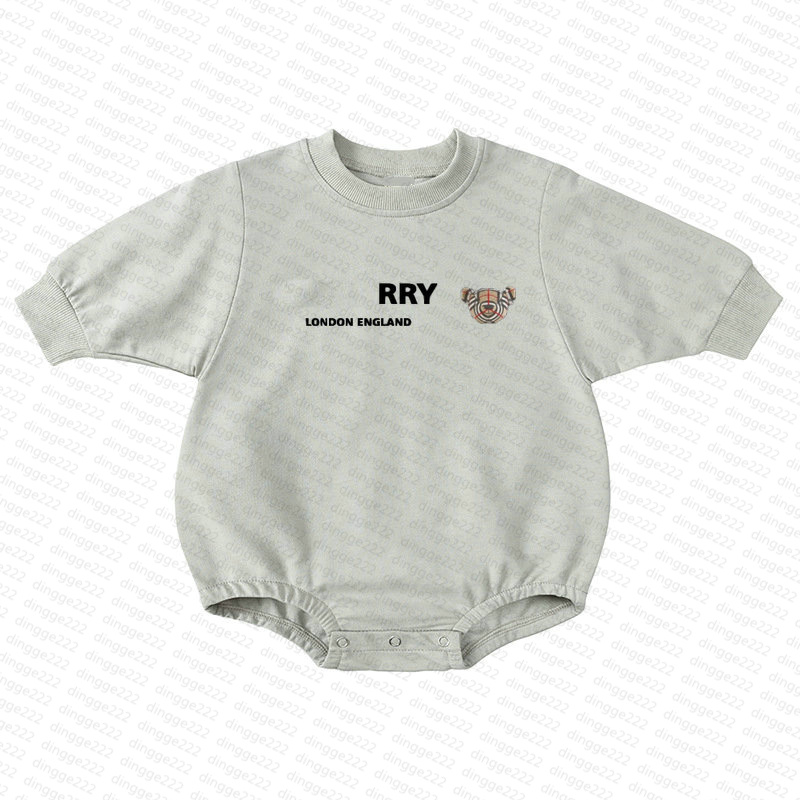 Rompers In Stock Newborn Fashion Rompers Baby Boys Girls Kids Designer Print 100% Cotton Long-Sleeves Short-Sleeved Pyjamas Crawl Suits Top JumpsuitY2