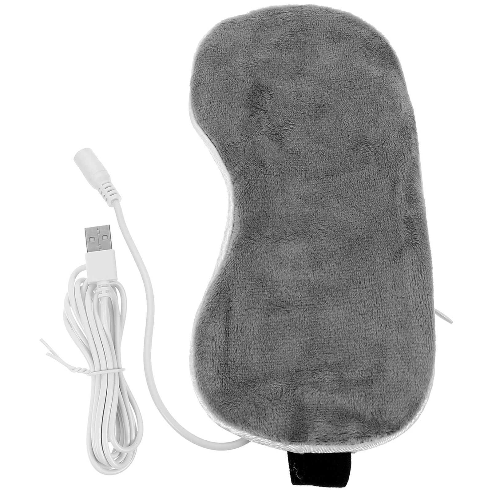 USB Eye Mask Heat Compress Blindfold Sleeping Steaming Heated Masks for Dry Eyes Nose Warming Streamer RechargeableXJ250103