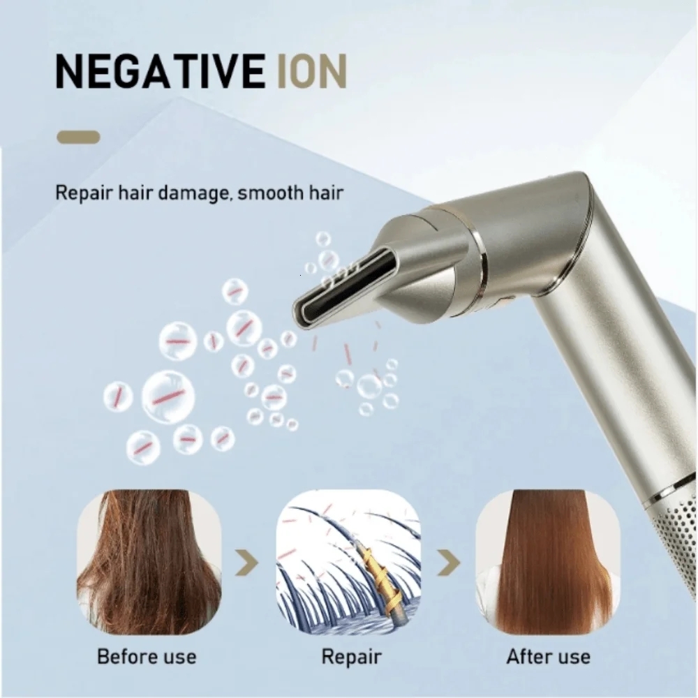 110000 RPM High-Speed Hair Brush 7 in 1 hair styler Auto-Wrap Curlers Blow Dryer Fast Drying Multi Styler hot air brush