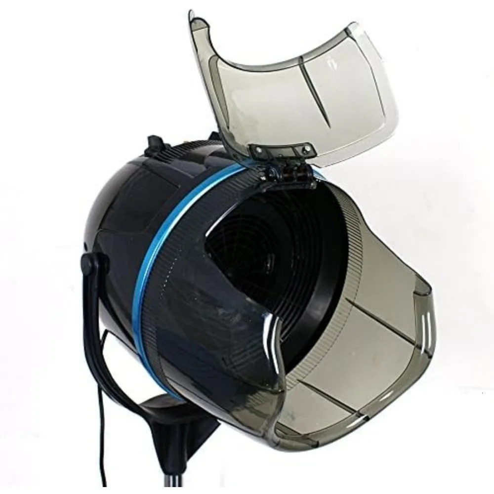 Ionic Hooded Hair Dryer 1300W Adjustable Stand Up Bonnet Salon Equipment with Rolling Base for Home Drying 241230