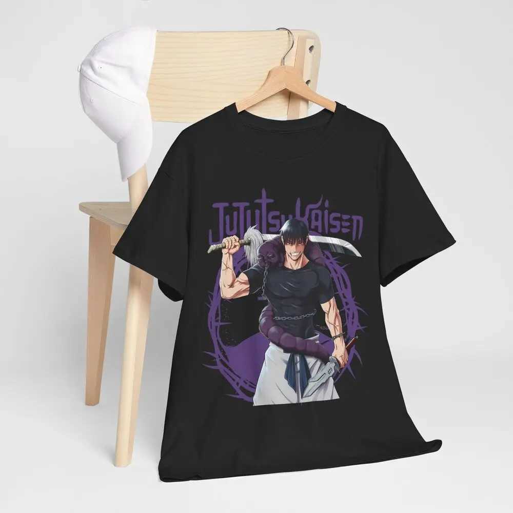 Jujutsu Kaisen T-shirt Inspired Anime Toji Fushiguro T-shirt Black- Anime GiftXJ240102