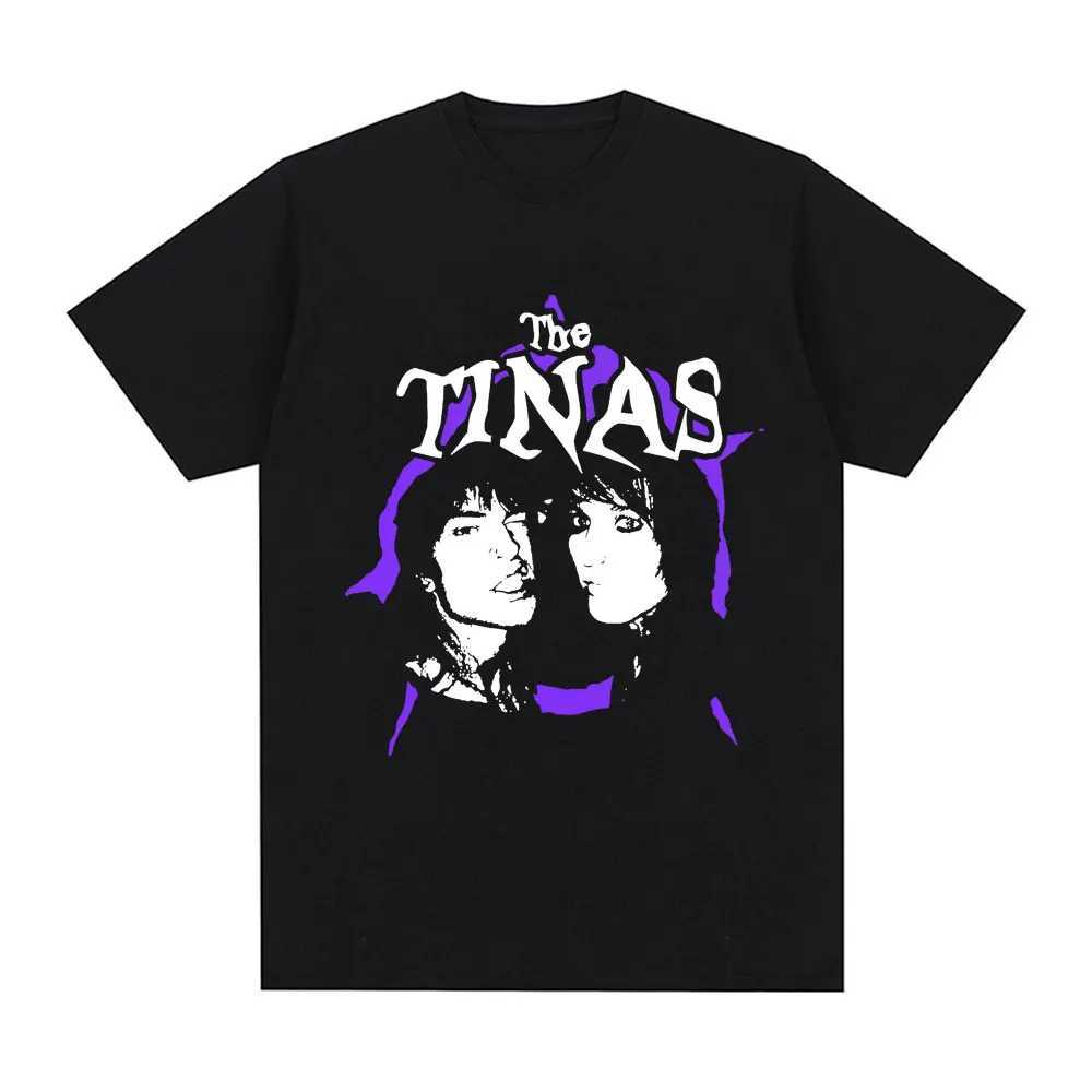 Jake Webber Johnnie Guilbert The Tinas Accessories T Shirts Men Women Clothing Fashion Vintage T-shirt Cotton Casual T-shirtsXJ240102
