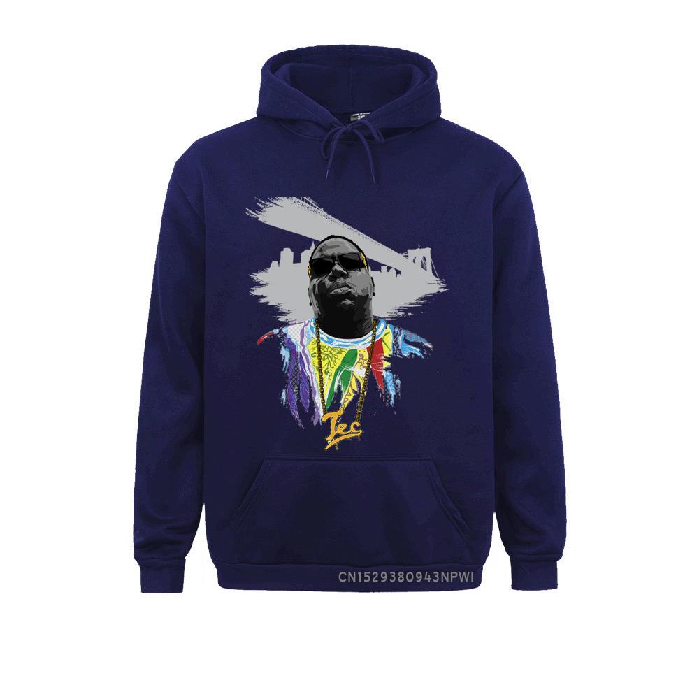 Biggie Sweatshirt Men Print Hoodies Fashion Print Hoodies Male Pocket Coats High Street Vaporwave Fashion Men's Clothes